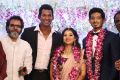 Actor Vishal sister Aishwarya Reddy Wedding Reception Stills