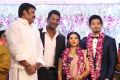 Actor Vishal sister Aishwarya Reddy Wedding Reception Stills