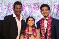 Actor Vishal sister Aishwarya Reddy Wedding Reception Stills