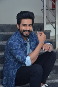 Actor Vishnu Vishal Photos @ FIR Movie Interview