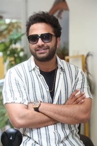 Actor Vishwak Sen Stills @ Ashoka Vanamlo Arjuna Kalyanam Interview