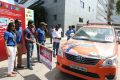 Actor Vaibhav Reddy Flags off Vision Car Rally 2015 Event Stills