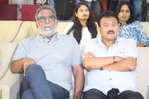 Banerjee, Gowtham Raju @ Viswam Movie Success Meet Stills