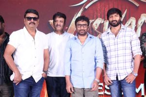 Naresh, Sreenu Vaitla, Gopichand @ Viswam Movie Success Meet Stills