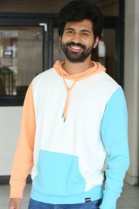 Actor Viswant Duddumpudi Stills @ Boyfriend for Hire Interview