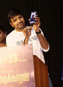Actor Sathish @ Vithaikkaran Movie Press Meet Stills