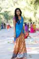 Telugu Actress Vithika Cute Saree Photos