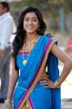 Telugu Actress Vithika Cute Blue Half Saree Photos