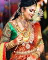TV Serial Actress Chithra Silk Saree Photoshoot Pics