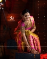 TV Actress VJ Chithra Silk Saree Photoshoot Pics