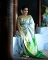 VJ Chithra in Silk Saree Photoshoot Pics