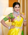 TV Serial Actress Chithra Silk Saree Photoshoot Pics