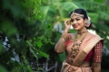 TV Actress VJ Chithra Silk Saree Photoshoot Pics