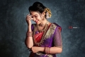 TV Serial Actress Chithra Silk Saree Photoshoot Pics