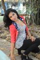 Telugu Heroine Vrushali Hot Latest Pics in Sleeveless Dress