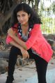 Heroine Vrushali posing in Hot Sleeveless Dress