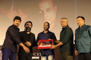 Udhayanidhi Stalin, Simbu, Ishari K. Ganesh @ Vendhu Thaninthathu Kaadu 50 Days Celebration Photos