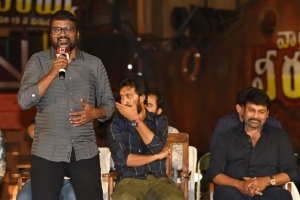 CEO Chiranjeevi (Cherry), Bobby, Chiranjeevi @ Waltair Veerayya Movie Press Meet Stills