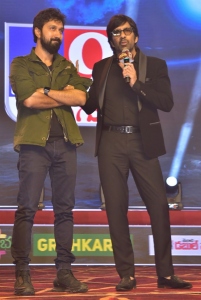 KS Ravindra, Ravi Teja @ Waltair Veerayya Pre Release Event Vizag Stills