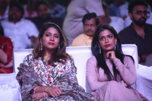 Sushmitha, Sreeja @ Waltair Veerayya Pre Release Event Vizag Stills