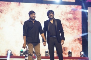 Chiranjeevi, Ravi Teja @ Waltair Veerayya Pre Release Event Vizag Stills