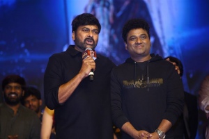 Chiranjeevi, Devi Sri Prasad @ Waltair Veerayya Pre Release Event Vizag Stills