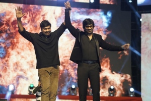 Chiranjeevi, Ravi Teja @ Waltair Veerayya Pre Release Event Vizag Stills