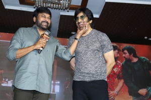 Chiranjeevi, Raviteja @ Waltair Veerayya Success Meet Stills