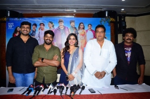 Sreedhar Seepana, Sudigali Sudheer, Deepika Pilli, Prudhvi Raj, Shakalaka Shankar @ Wanted PanduGod Press Meet Vizag Photos