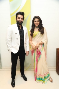 Ram Pothineni,Krithi Shetty @ The Warriorr Pre Release Event Stills