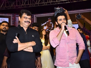 Boyapati Srinu, Ram Pothineni @ The Warriorr Trailer Launch Stills