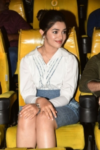 Actress Krithi Shetty @ The Warriorr Whistle Song Launch Stills