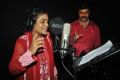 AR Reihana at WIN Tamil Movie Song Recording Photos