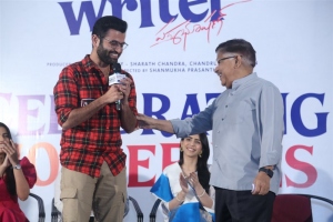 Kalyan Nayak, Allu Aravind @ Writer Padmabhushan Movie Thanks Meet Stills