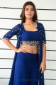 Bhale Manchi Chowka Beram Actress Yamini Bhaskar Hot Stills in Blue Dress