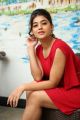 Telugu Actress Yamini Bhaskar in Red Dress Photos