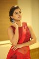 Telugu Actress Yamini Bhaskar Stills in Red Dress