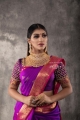 Actress Yashika Anand Saree New Photos HD