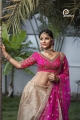 Actress Yashika Anand Saree Photoshoot Images