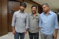 Nani, Kona Venkat, Gautham Menon at Yeto Vellipoyindi Manasu Movie Success Meet Photos