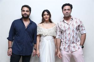 Vishwak Sen, Chandini Chowdary, Navdeep @ Yevam Pre Release Event Stills