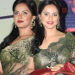 Neetu Chandra Green Saree Photos