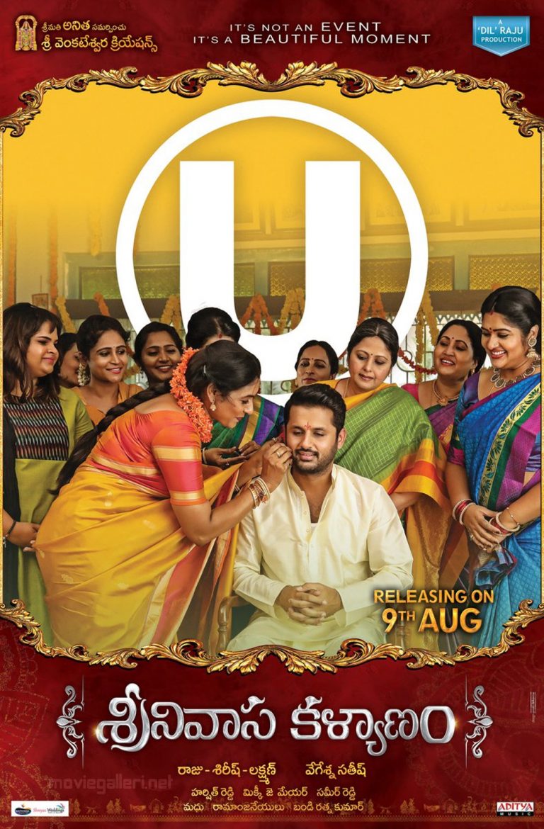 Srinivasa Kalyanam Movie Release Date August 9th Posters