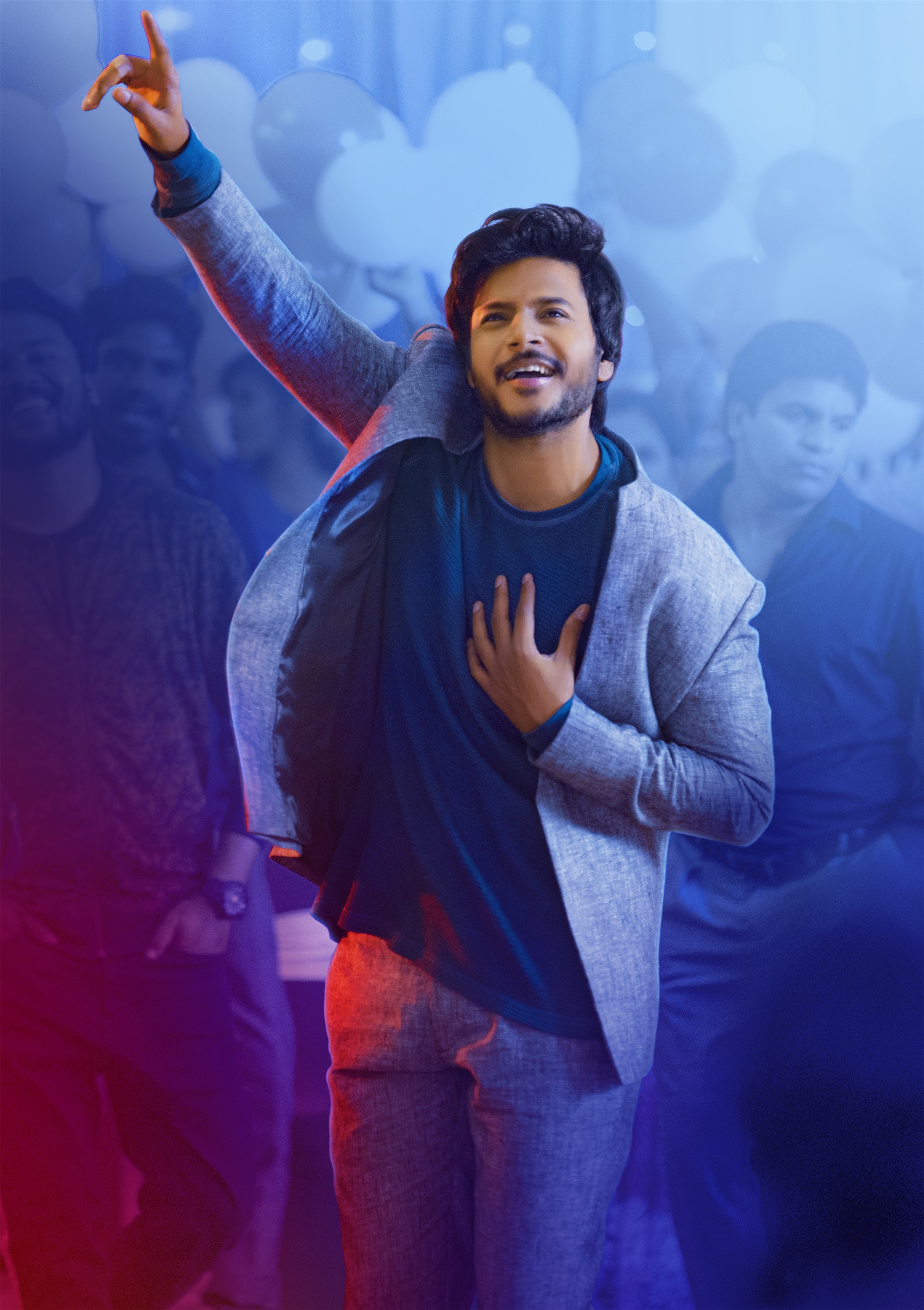 Sundeep Kishan's A1 Express with hockey background |  New movie posters