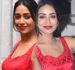 Nivetha Pethuraj Red Dress Pictures @ Paagal Pre Release