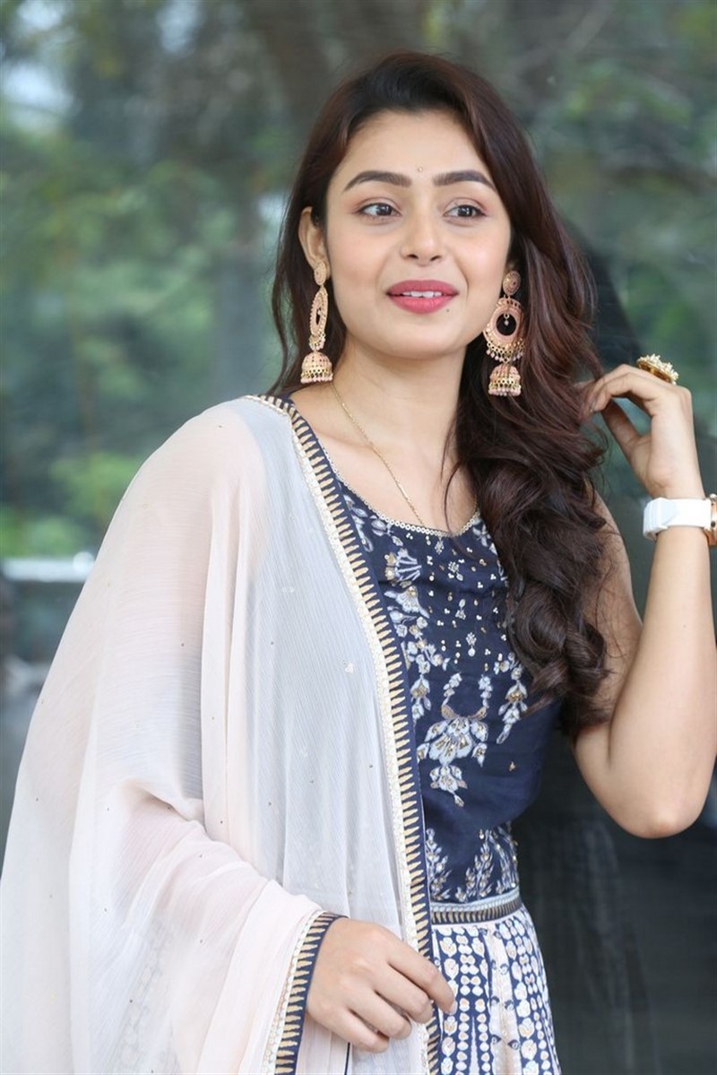 Actress Mokksha Photos @ Lucky Lakshman Movie Launch