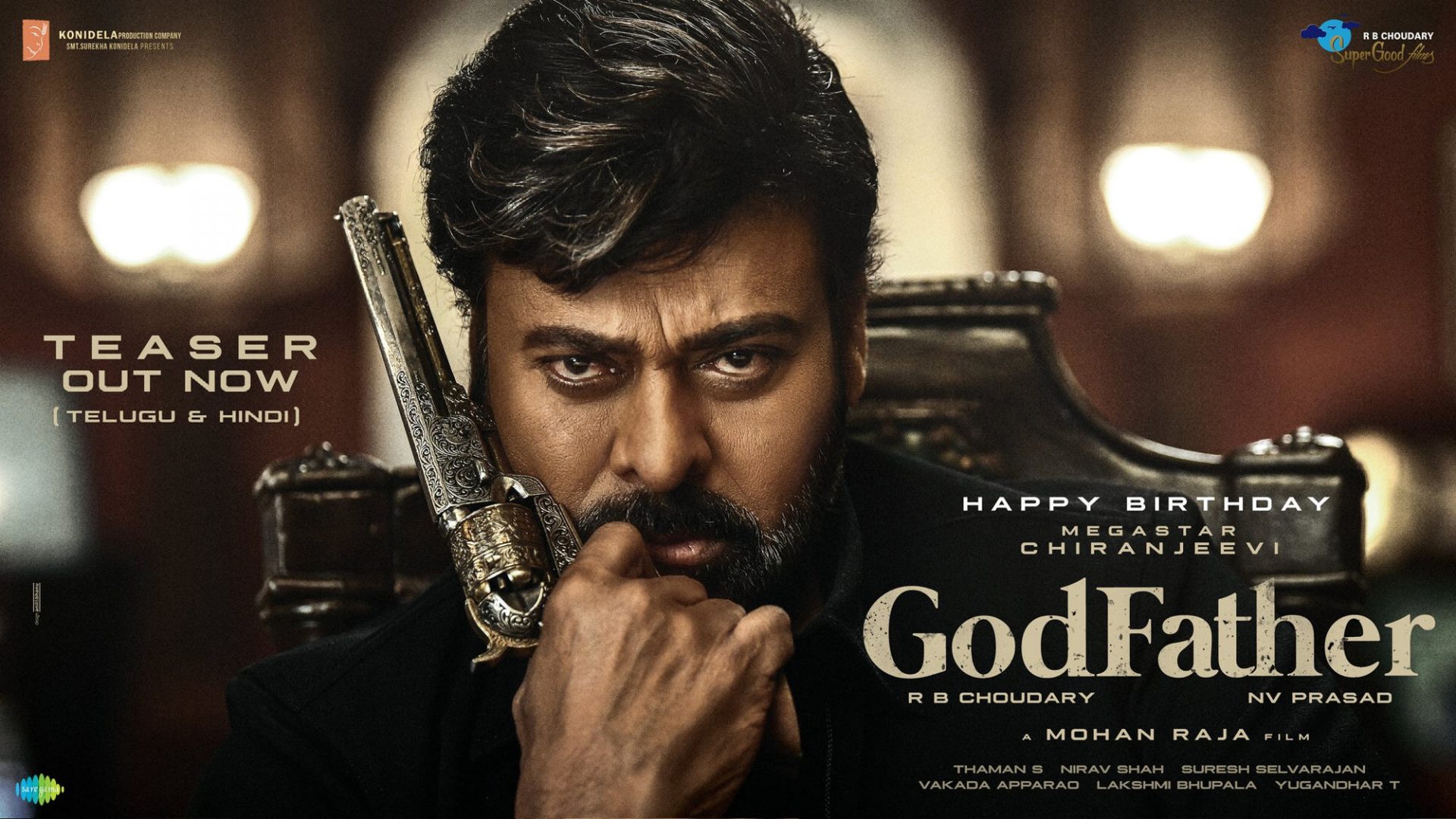 Godfather Movie Teaser Unveiled In Telugu & Hindi