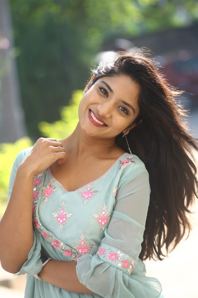 Actress Sri Nikitha Images @ Alipiriki Allantha Dooramlo Press Meet