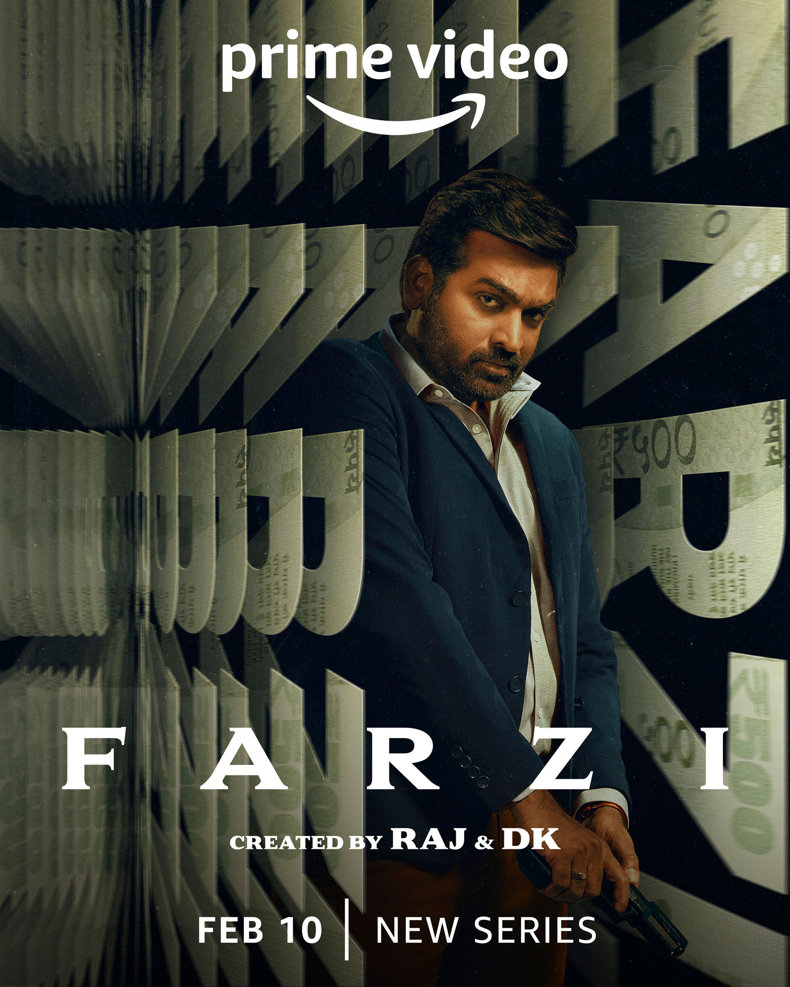 Vijay Sethupathi And Shahid Kapoor Farzi Web Series 