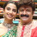 Balakrishna & Meenakshi Chaudhary @ Vaarahi Silks Launch Stills